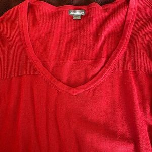 Women’s V neck sweater